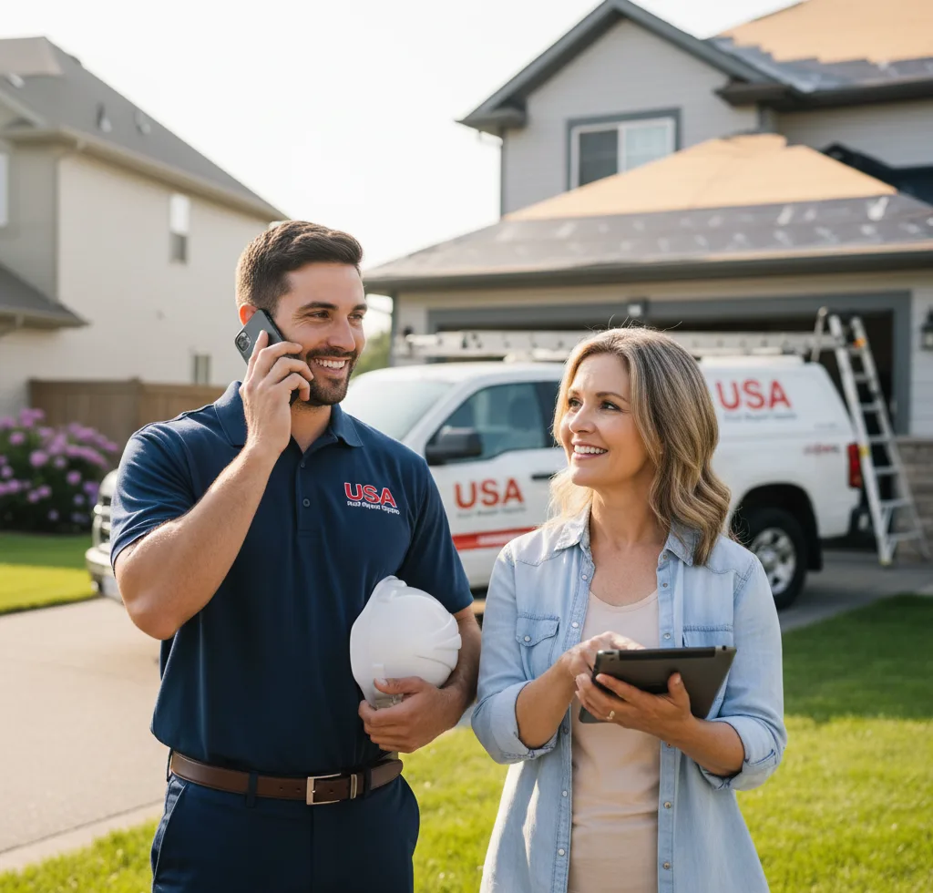 USA Roof Repair Experts customer support in Callicoon